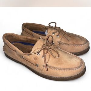 Sperry Men's Light Brown Boat Shoes